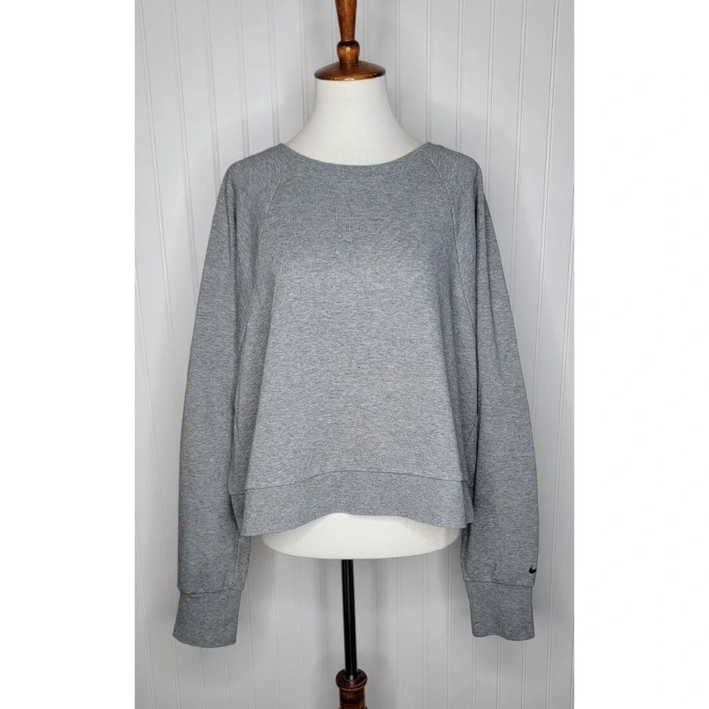 Nike Sportswear Crew Neck Cropped Sweatshirt Women's Plus Size 3X
